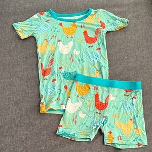 Little Sleepies PJ Set - Chickens